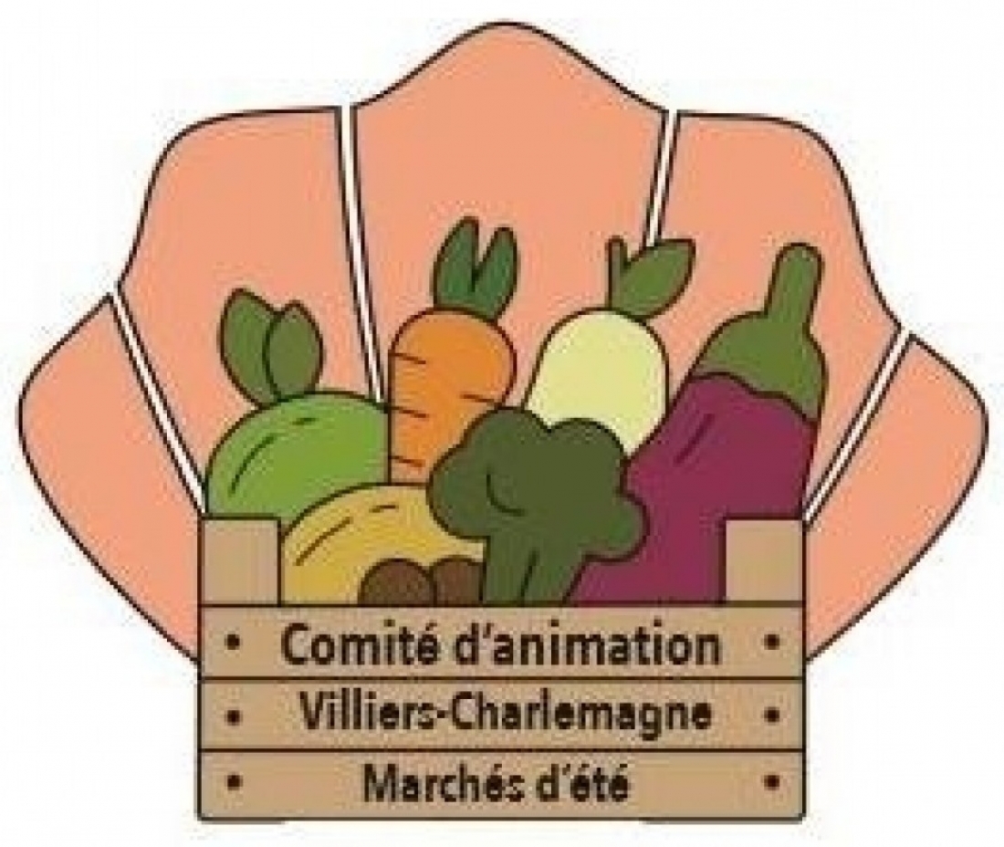 Logo Comité d’animation de Villiers-Charlemagne Marchés d'été